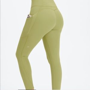 Fabletics Green Oasis PureLuxe 7/8 Legging